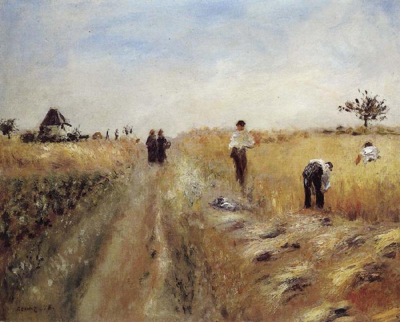 Pierre Renoir The Harvesters oil painting image